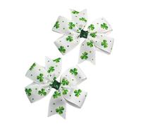 1 Pair Comfortable Hair Bullet Secure Hair Clips Green Theme Hair Clips for Women and Girls
