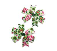 1 Pair Comfortable Hair Bullet Secure Hair Clips Green Theme Hair Clips for Women and Girls