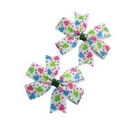 1 Pair Comfortable Hair Bullet Secure Hair Clips Green Theme Hair Clips Hair Clips for Women and Girls