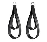 1 Pair Comfortable Pilates Straps Double Looped Exercise D-Rings Easy To Use For Stretching Flexibility Double Looped Exercise Pilates D-rings