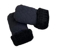 1 Pair Cosy Infant Strollers Mittens Keep Hands Warm in Winter Comfortable Fleece Lining Hand Muffs for Outdoor Activity Cosy Pushchair Gloves