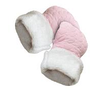 1 Pair Cosy Infant Strollers Mittens Keep Hands Warm in Winter Comfortable Fleece Lining Hand Muffs for Outdoor Activity Plush Lined Strollers Accessories
