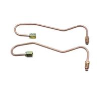 1 Pair Cupro-Nickel Front Brake Pipes Left & Right Fits for Land Rover Defender 200/300 90/110 from 1991-1997 Chassis Number HA701010 to WA159806