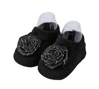 1 Pair Cute And Stylish Baby Floor Socks Lovely Knitting Socks With Handmade Flower Baby Handmade Lace