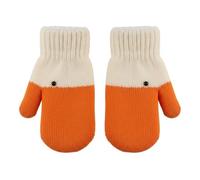 1 Pair Cute Goose Duck Mittens Funny Novelty Animal Gloves with Thermal Soft Lining Knitted Full Finger Gloves for Adults Kids Thick Warm Gloves Outfit Hands Accessories for Cold Weather Winter