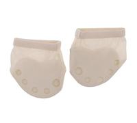 1 Pair Dance Half Soles, Medium Beige Foot Undies Toe Padding, Forefoot Cushion Paws Lyrical Ballet Contemporary Gymnastics Belly Dance