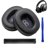 1 Pair Dark Blue Protein Leather Replacement Ear Pads Suitable for Over-Ear Headphones Tune 700BT,710BT,720BT,750BT,750BTNC,760NC, Soft Memory Foam Ear Cushions for Worn Original Covers