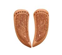 1 Pair Divination Buddhist holy Cup Divination Cup Buddhist Supplies Taoist M Dragon, 8.3cm