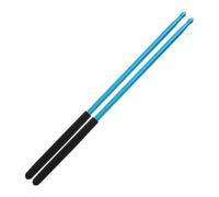 1 Pair Drum Sticks 5A Aluminium Alloy Drumsticks For Beginners Jazz Drum Practicing Accessories Drumstick for Beginners (Color : Blue)