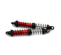 1 Pair Dual-stage Spring Shock Absorber 1/10 Oil Damper Suitable 1/10 RC Crawler Car For Axial For SCX10 90046 AXI03007 TRX4 TRX6 Rear Shock Absorber(90mm) (70mm)