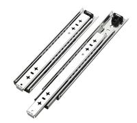 1 Pair Duty Locking Drawer Slides 10-60 Inch 250 Lb Load Capacity Side Extension Ball Bearing Industrial Rail(No Lock,34inch(850mm))