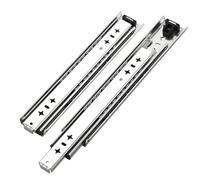 1 Pair Duty Locking Drawer Slides 10-60 Inch 250 Lb Load Capacity Side Mount Extension Ball Bearing Industrial Rail(No Lock,34inch(850mm))