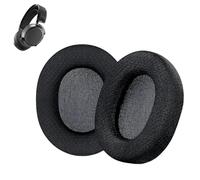 1 Pair Ear Pads & 1 Headband Replacement for SteelSeries Arctis 7/7+/7P/7P+/7X/7X+/9/9X/Pro/Prime Wireless Gaming Headphones - Mesh Fabric Headphones Ear Pads (Mesh Black)