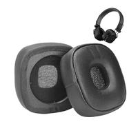 1 Pair Ear Pads for Marshall Major IV 4, Memory Foam Protein with Softer Protein Leather, Replacement Ear Pads for Marshall Major 4 Wired/Wireless Bluetooth On-Ear Headphones, Black