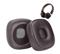 1 Pair Ear Pads for Marshall Major IV, Memory Foam Protein Leather Ear Pads, Replacement Ear Pads for Marshall Major 4 Wired/Wireless Bluetooth On-Ear Headphones (Major IV/4 - Brown)