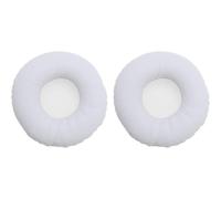 1 Pair Ear Pads Replacement Protein Leather White Ear Cushions Replacement Headphones Pads Compatible with Sony MDR V150 V250...