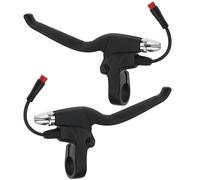 1 Pair Electric Scooter Brake Lever, Left Right Brake Lever Compatible with KUGOO Aluminum Alloy Brake Handle with 2 Pin Waterproof Connector Electric Scooter Accessories