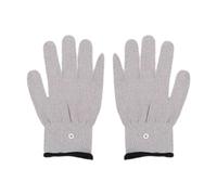 1 Pair Electrode Gloves For Tens Machine Conductive Gloves Electrode Massage Electrotherapy Hand Massage Mitts Wire Therapy