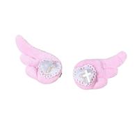 1 Pair Elegant Angel Wing Shaped Hair Clip Featuring Heart Detail Perfect for Christmas and Parties Angel Wing Hair Clip