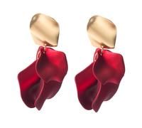 1 Pair Elegant Flower Ear Pendant Earrings for Chic Petal Drop Earrings for Weddings and Everyday Wear Lightweight Design Present for Women of All Ages