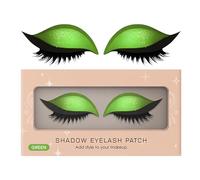 1 Pair Eyeshadow Eyelash Patch, Eye Shadow Eyelash Stick On, Reusable Eyeshadow Stickers, Waterproof Eyelid And Ey-elash Sticker, Fake Eye Lashes Makeups Stencils For Women's Make Up