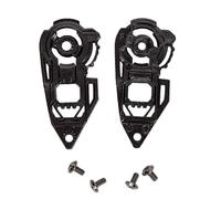1 Pair Face Shield Windshield Visors Base Motorcycle Helmets Visors Gear Base Plate For AIS 607 Replacement Part Helmets Mounting Bracket