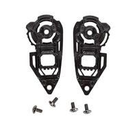 1 Pair Face Shield Windshield Visors Base Motorcycle Helmets Visors Gear Plate For AIS 607 Replacement Part Helmets