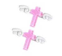 1 Pair Fashionable Punk Sweet Hair Accessory Hairpin Barrette Feature Winged Design in 3 Colors Sweet Hair Accessories
