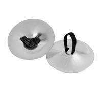 1 Pair Finger Cymbals Rhythmic Musical Instruments for Dancer Belly Dance Metal Design Small for Kids Dance
