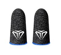 1 Pair Finger Sleeves for Gaming, Thumb Sleeves for Mobile Gaming, U-ltra-Thin Gaming Finger Cots - 0.3mm Nano Superconducting Fiber,Gaming Finger Gloves for PUBG COD Dedales Gamer (BLUE)