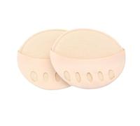 1 Pair Five Toes Forefoot Pads for Women - Invisible High Heel Half Insoles for Foot Pain Relief and Shock Absorption(Beige)