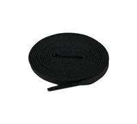 1 Pair Flat Shoelaces 4mm Wide for Trainers Skate Shoes, Boots, Hi Tops, Football Boots,Working Shoelaces Replacements,Durable Sports Shoes Lace,Shoe Decoratio(Size:120 * 0.4cm,Color:Black)