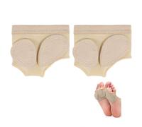 1 Pair Foot Thongs for Dance Girls,Nude Ballet Modern Belly Dancing Jazz Tap Girls Women Sports Thong Barefoot Toe Socks Cushion Gifts,for Adult Kid Dancers Shoes Forefoot Pad Feet Orthotic Protection