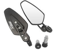 1 Pair For MSX125 Grom MSX 125 Motorcycle Rearview Mirrors Universal Scooter Bar End Handlebar Mirror