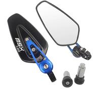 1 Pair For MSX125 Grom MSX 125 Motorcycle Rearview Mirrors Universal Scooter Bar End Handlebar Mirror