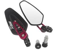 1 Pair For MSX125 Grom MSX 125 Motorcycle Rearview Mirrors Universal Scooter Bar End Handlebar Mirror