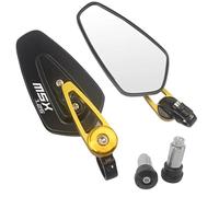 1 Pair For MSX125 Grom MSX 125 Motorcycle Rearview Mirrors Universal Scooter Bar End Handlebar Mirror