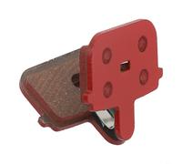 1 Pair for SEMI Metal Disc Brake Pads for Kugoo G-Booster Electric Scooter, 295x29mm Red Caliper Shoes for Strong Braking on Private Land Riding
