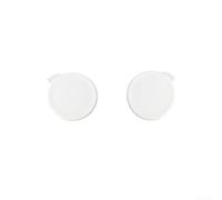 1 Pair Front Bumper Tow Hook Cover For Porsche For Cayenne 2015-2018 | LH & RH Replacement For OEM 95850515540G2X 95850515640G2X, Wearproof ABS Plastic, Direct Fit