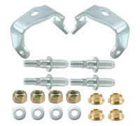 1 Pair Front Door Hinge Pin Bushing Repair Kit Metal Compatible with for CHEVROLET for SILVERADO for TAHOE for SUBURBAN for CADILLAC for ESCALADE for GMC for SIERRA for YUKON 1999-2007 for Vehicle