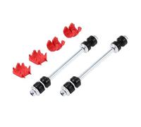 1 Pair Front Stabiliser Anti Roll Bar Drop Links With 2 Pcs Bushing Compatible With For Explorer 2006 2007 2008 2009 2010 Suspension Bushing