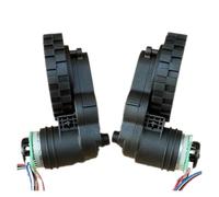 1 Pair Gear electronic starter for Sweeping Robot DC 12V 100mA Gearbox Coded Speed DC Gear electronic starter Wheels, Left and Right, Ratio 1:63