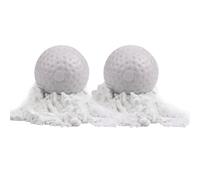 1 Pair Gender Reveal Golf Balls Exploding with Powder Expecting Parents Themed Ideas Safe Environmentally Friendly Plastic Shell Surprising Party Supplies for Lovers