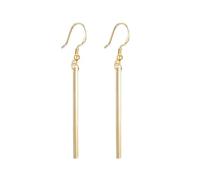 1 Pair Geometry Drop Earring Simple Gold Color Stainless Steel Minimalist Earrings for Women Korean Fashion Party Jewelry Gift