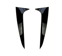 1 Pair Glossy Black Rear Window Roof Spoiler Side Wing Air Canard Splitter Trim Cover For X4 G02 2019 2020 2021 FRTRGVUVXP