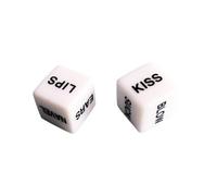 1 Pair Glow In Dark Love Dice - Romantic Couple Games For Adults - Fun Party With Board Game Luminous Dice For Couples activities Stuffers,Date romantic Stocking For anniversary Dark