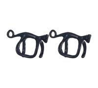 1 Pair Green Id Cats Ear Jewelry Alloy Cuff Comfortable Earwear Unique Cat Earrings Party Accessories Jewelry Green Id Cats Ear Clip, フリーサイズ