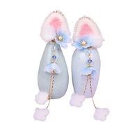 1 Pair Hair Clip Rabbit-shaped Hair Pins Kids Hairwears Hair Ornaments Birthday Girls Hair Pins