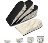 1 Pair Half Insole eva Breathable Memory Foam Height Increase Insole Invisible Increased Heel Lifting Inserts Shoe Lifts Shoe Pads Elevator Insoles for Men Women (4.5CM)