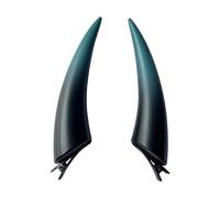 1 Pair Halloween Devil Horns Hair Clips, Dark Gothic Dragon Horns Hair Accessoy, Cosplay Halloween Dress Up (Blue)